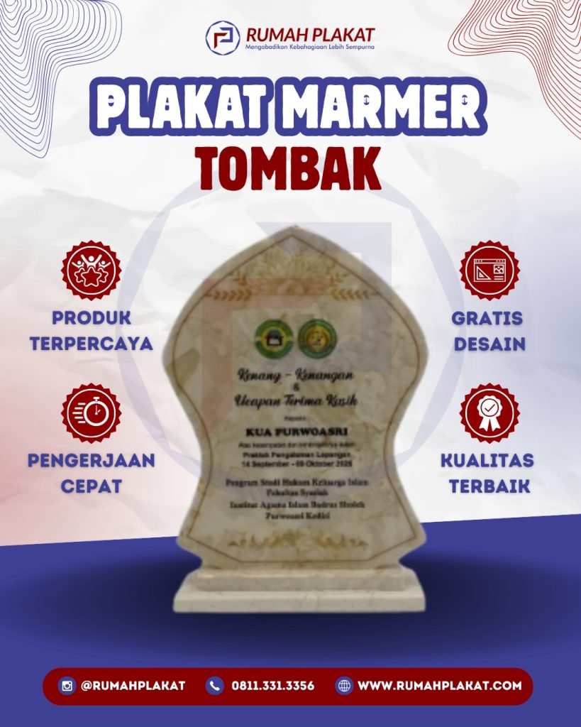 Jual Plakat Nisan Banyuwangi